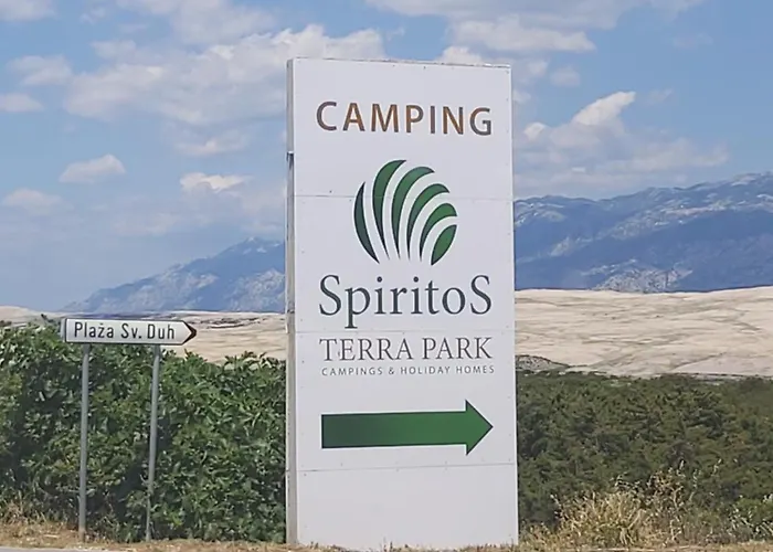 Kamp alanı Olive Mobile Home, Terra Park Spiritos Kolan